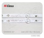 بک لایت تلویزیون دوو 32 اینچ مدل 32H1800