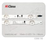 بک لایت تلویزیون سامسونگ 40 اینچ مدل 40H